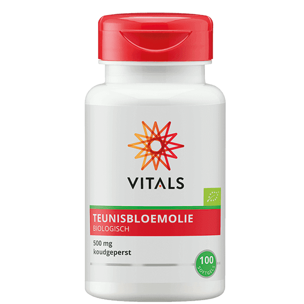 Vitals Teunisbloemolie 500 mg Biologisch