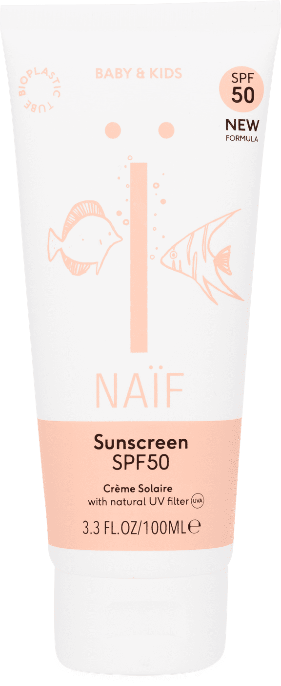 Naïf Baby & Kids Zonnebrandcrème SPF50 Naïf Baby & Kids Zonnebrandcrème SPF50