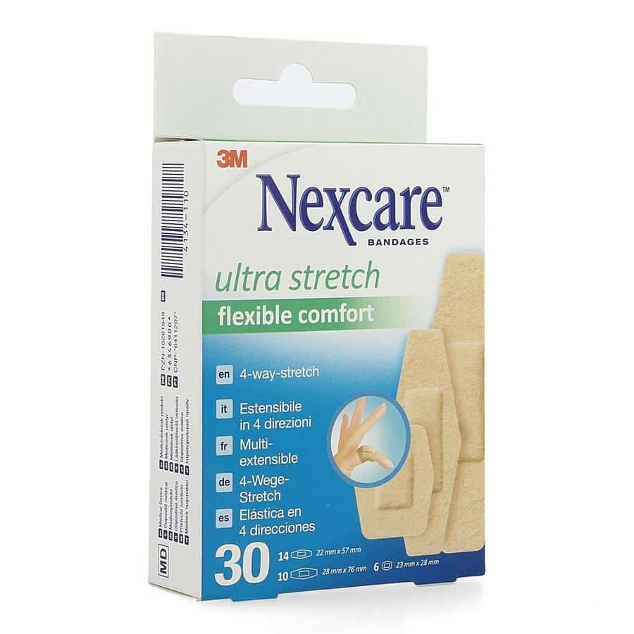 Nexcare Ultra Stretch Flexibel Comfort Pleisters Nexcare Ultra Stretch Flexibel Comfort Pleisters