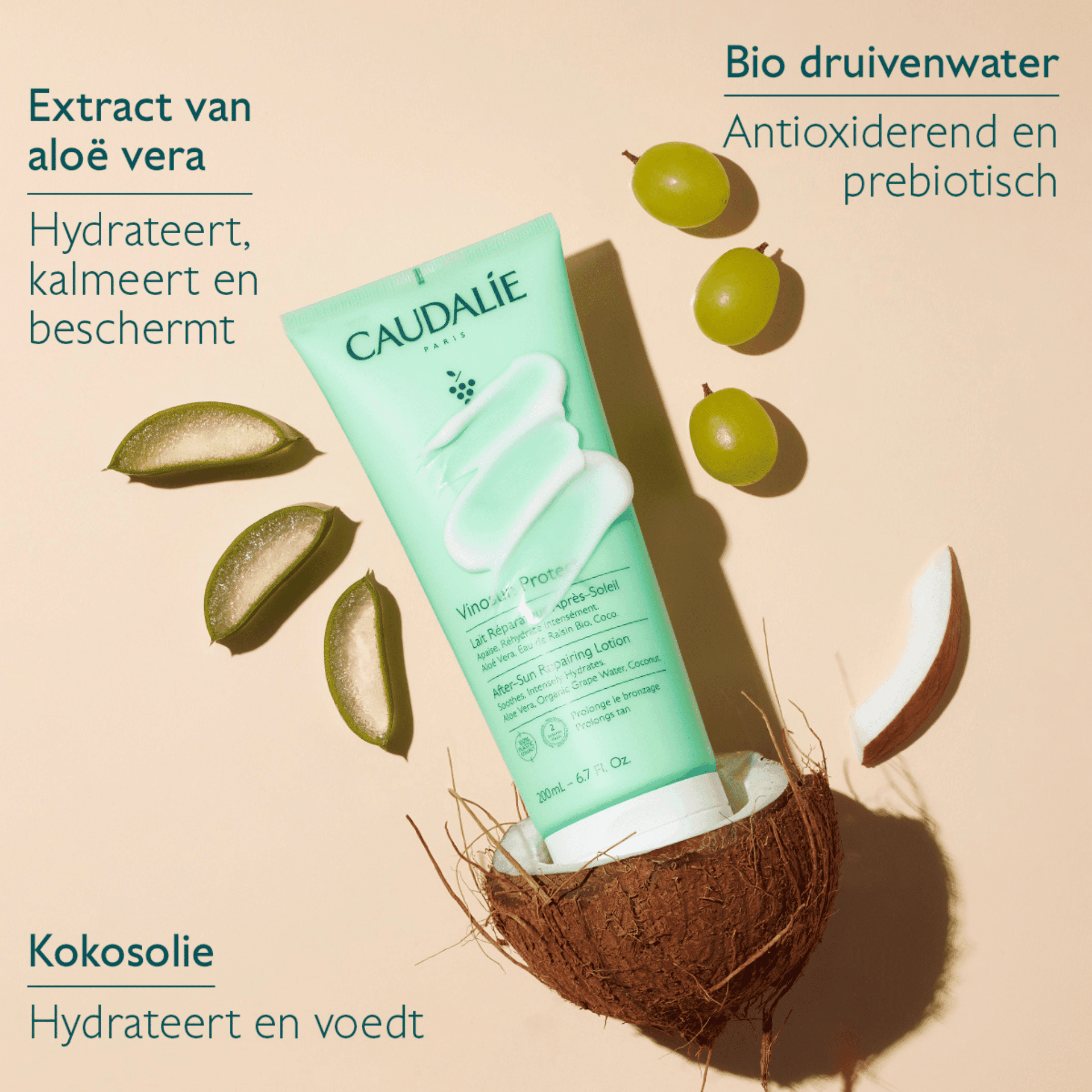 Caudalie Vinosun Protect Herstellende Aftersunmelk Caudalie Vinosun Protect Herstellende Aftersunmelk