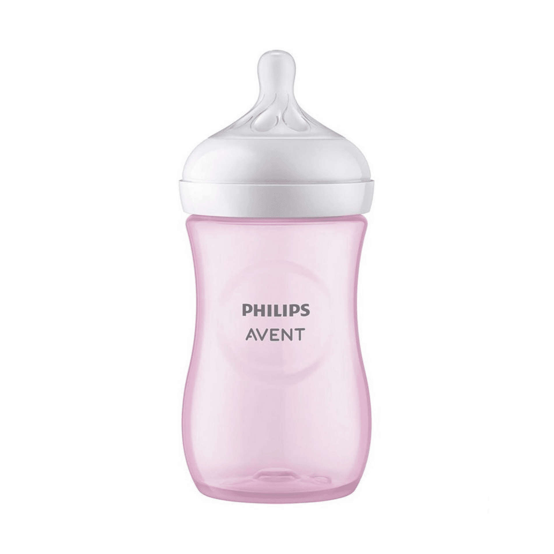 Philips Avent Natural Response 3.0 Zuigfles Roze 260ml Philips Avent Natural Response 3.0 Zuigfles Roze 260ml