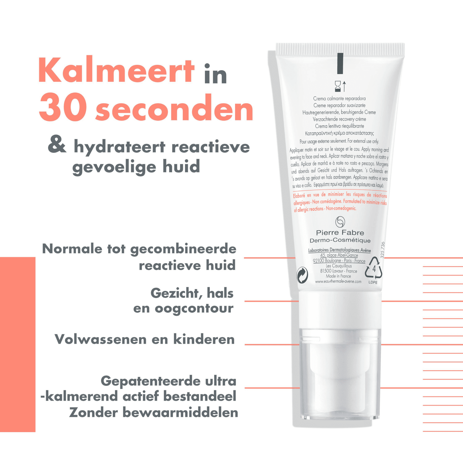 Avène Tolérance Control Kalmerende Herstellende Crème