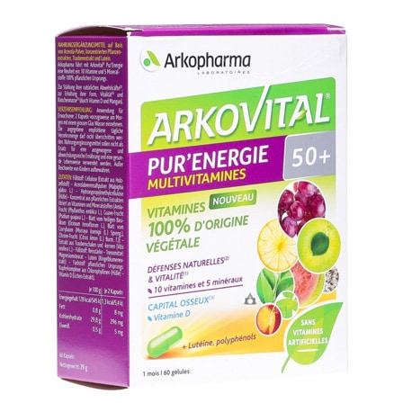 Arkopharma Arkovital Pure Energy 50+ Arkopharma Arkovital Pure Energy 50+