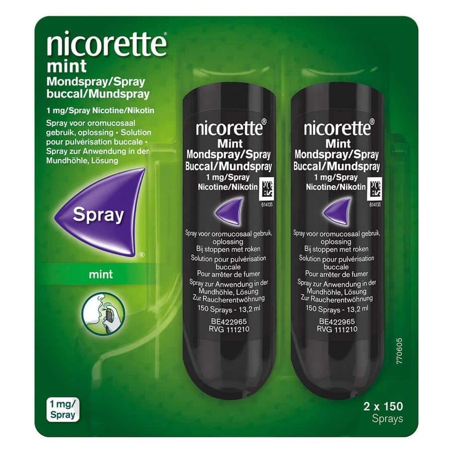 Nicorette Mint Spray 1 mg Duo