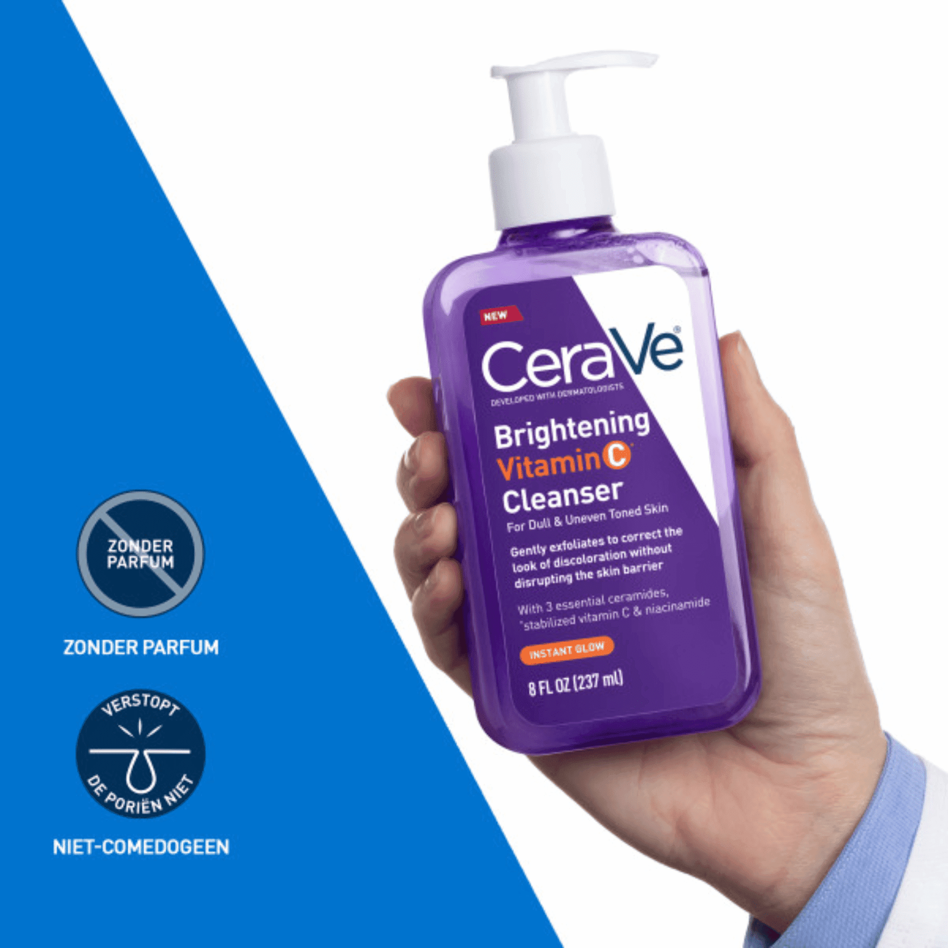 CeraVe Brightening Vitamin C Cleanser