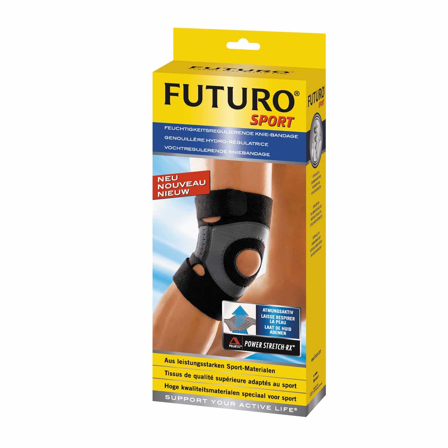 Futuro Sport Vochtregulerende Kniebandage L Futuro Sport Vochtregulerende Kniebandage L