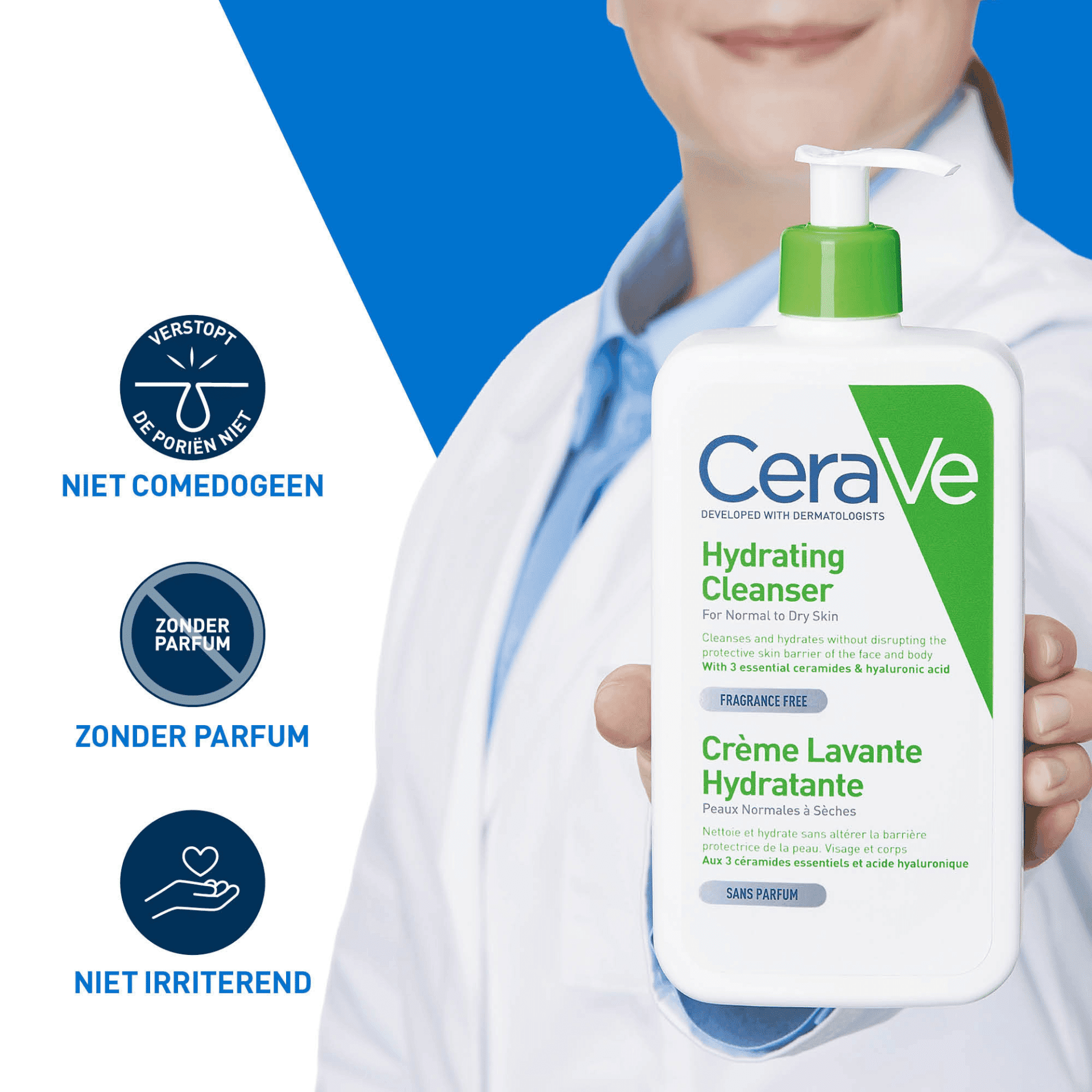 CeraVe Creme Lavante Hydratante