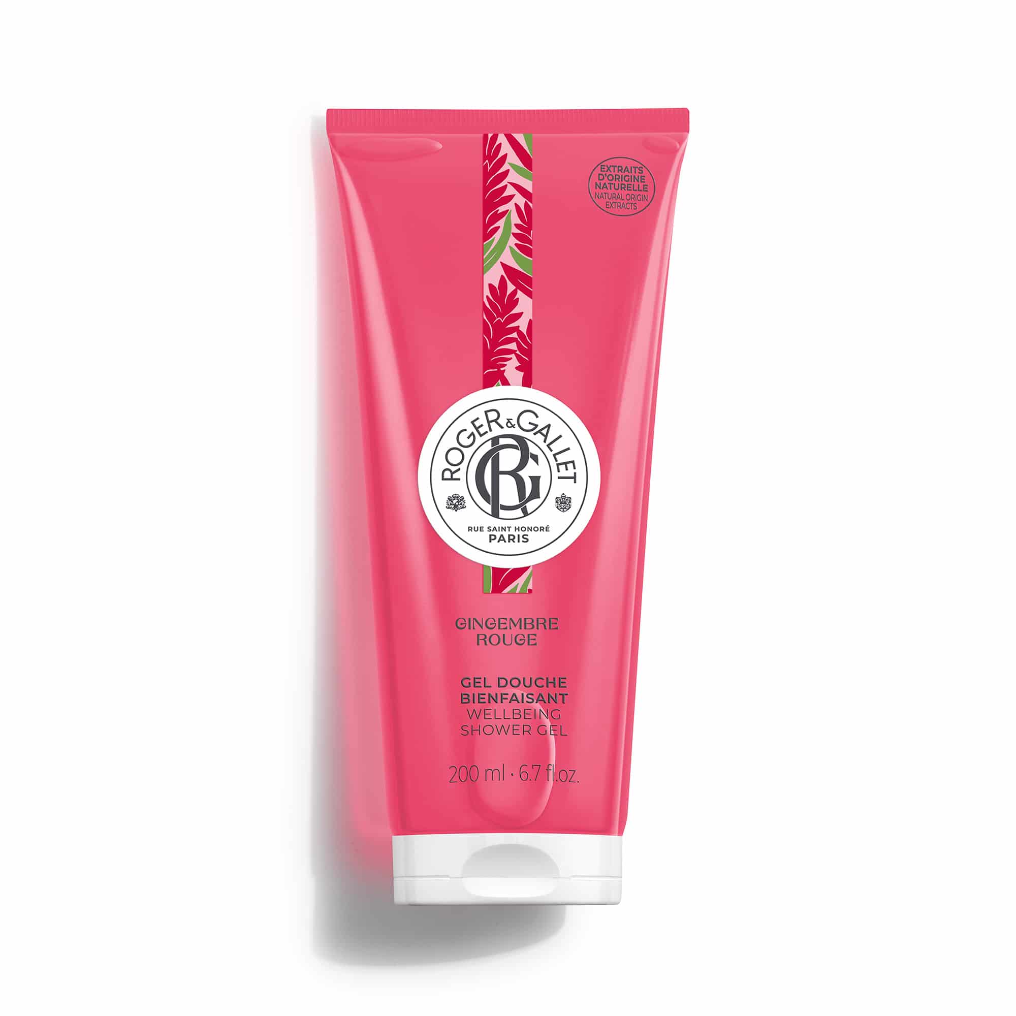 Roger&gallet Gingembre Rouge Gel Douche 200ml