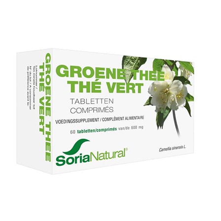 Soria Groene Thee 600 mg Soria Groene Thee 600 mg