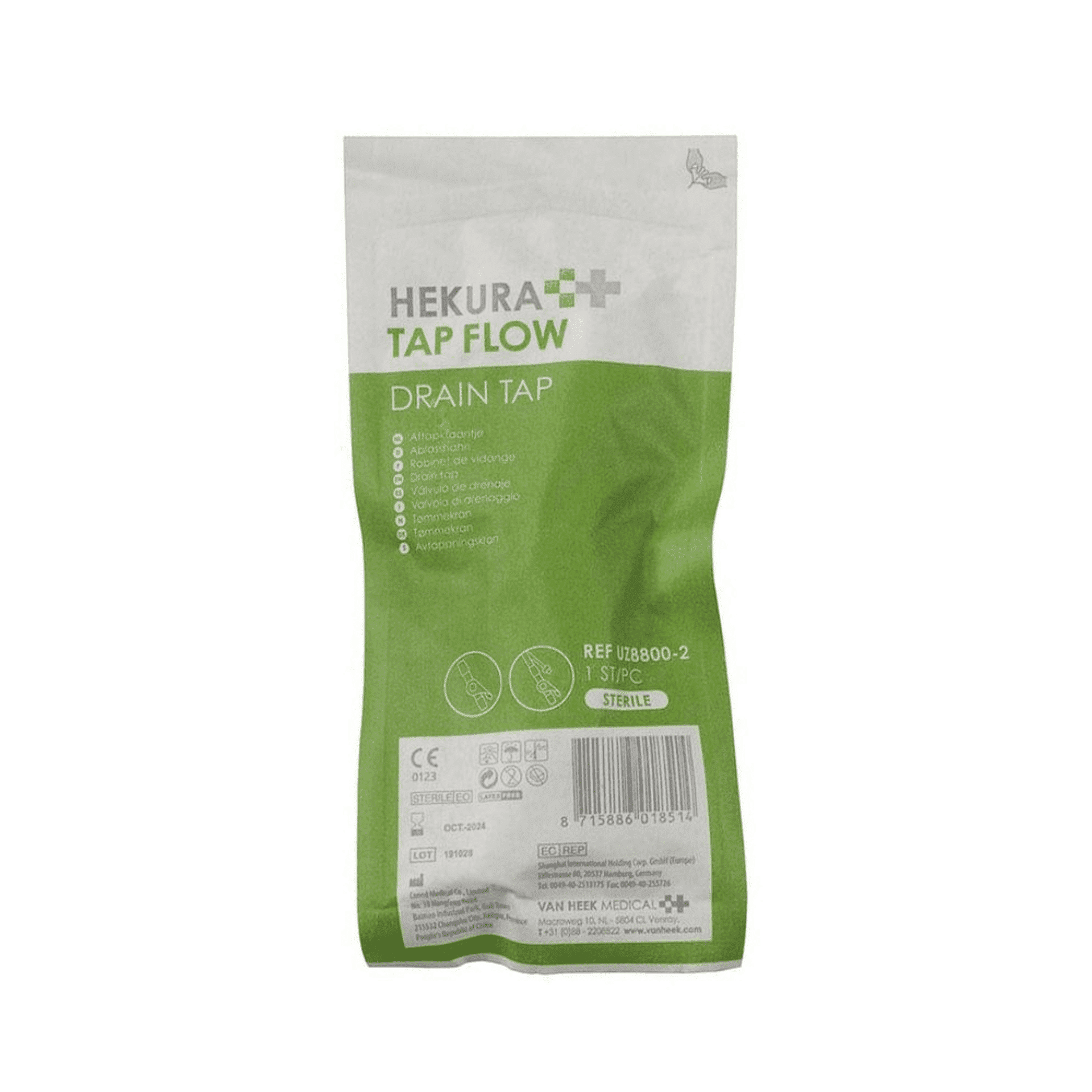 Hekura Robinet Arret Levier+fonct.drain. 1 Uz8800 Hekura Robinet Arret Levier+fonct.drain. 1 Uz8800