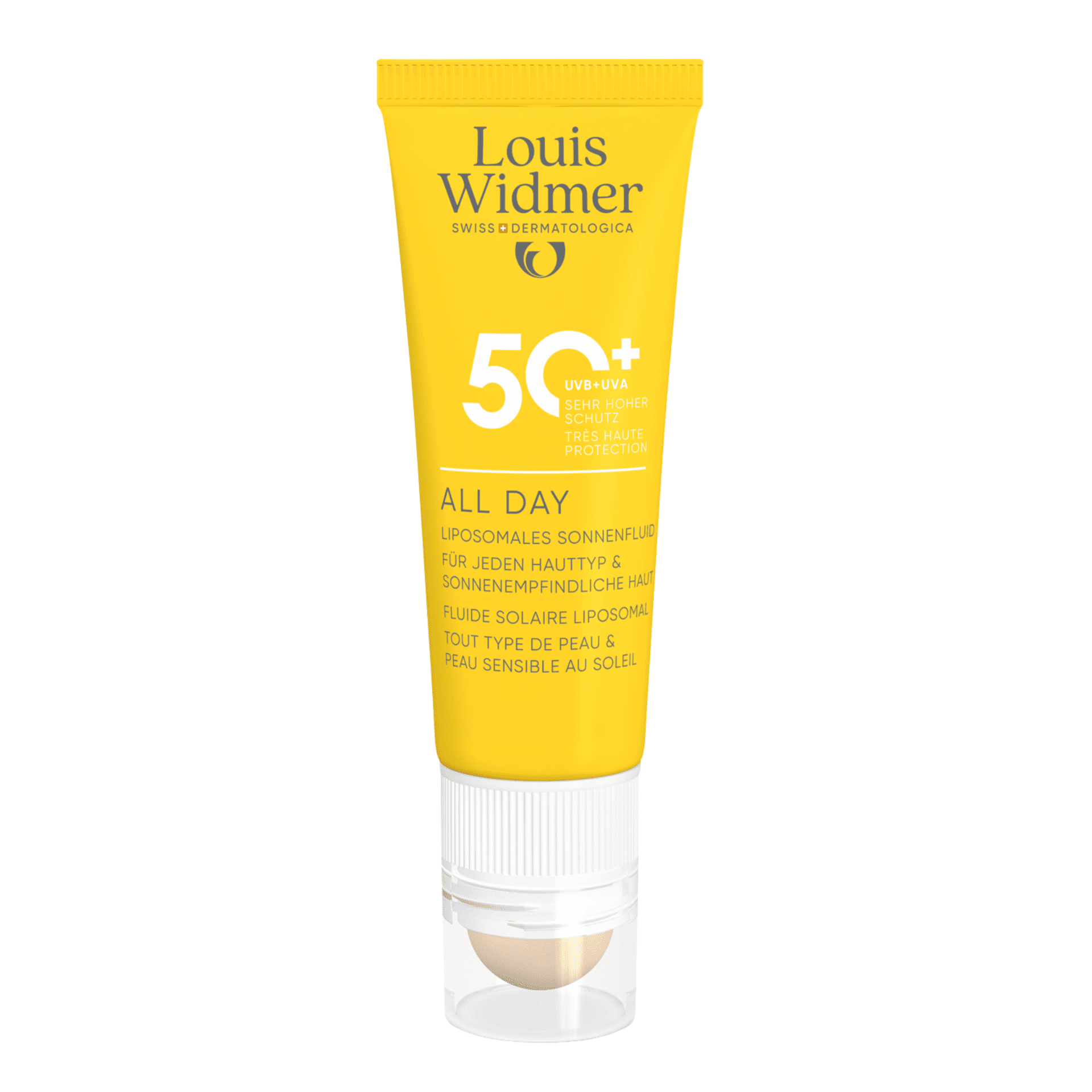 Louis Widmer All Day SPF 50+ met Lippenverzorging Louis Widmer All Day SPF 50+ met Lippenverzorging