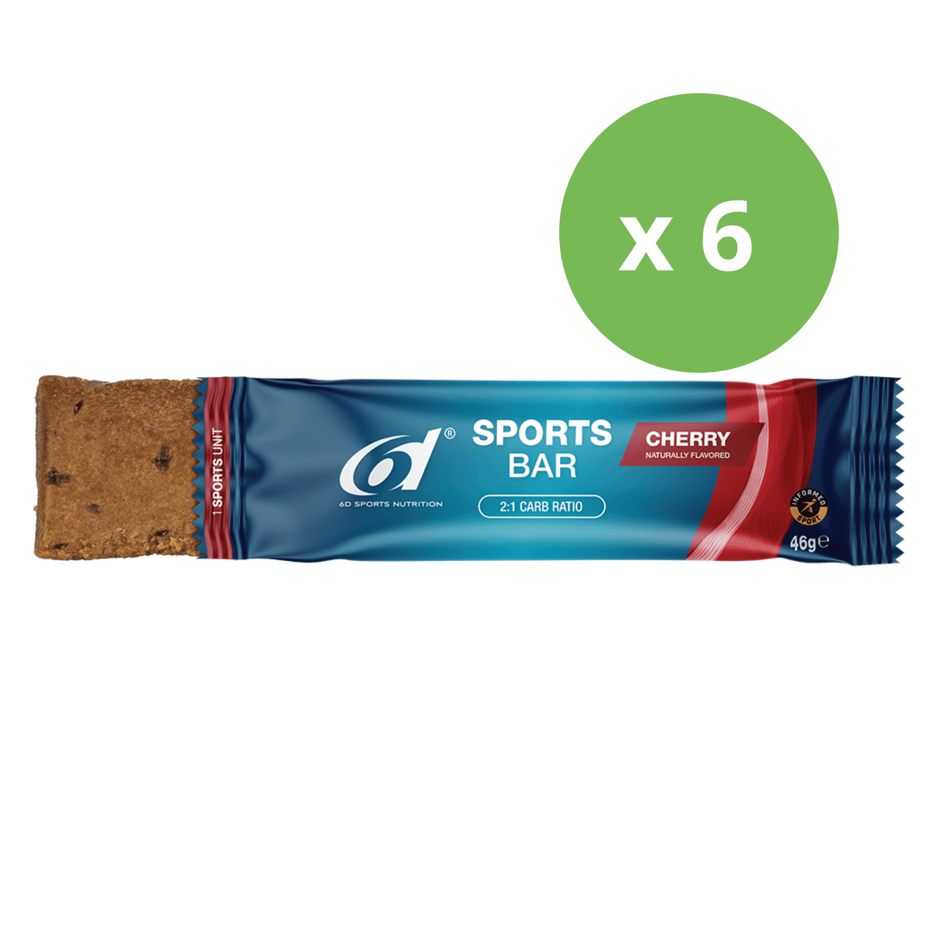 6d Sports Bar Cherry 6x46g