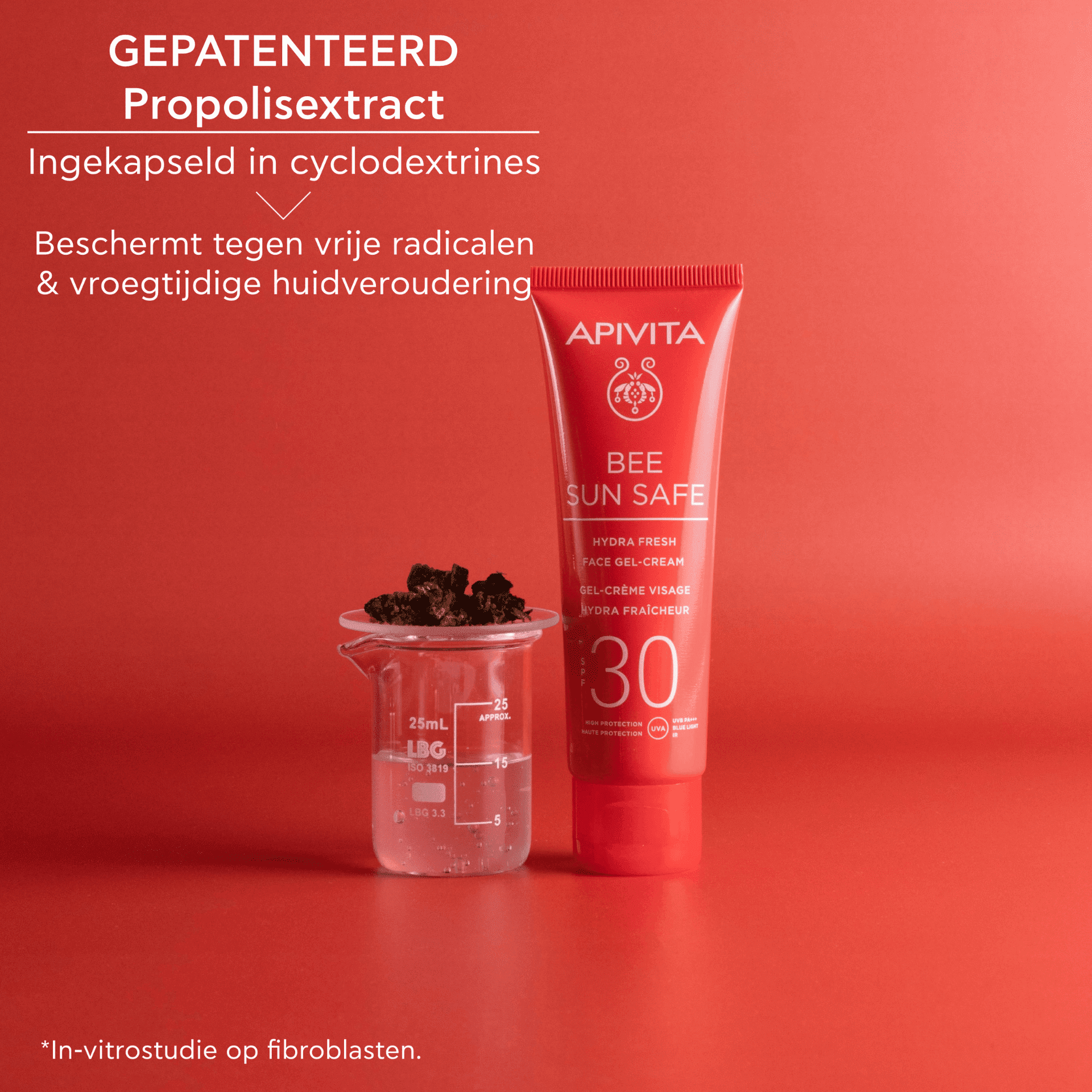 Apivita Bee Sun Safe Hydra Fresh Gel-Crème voor Gelaat SPF 30
