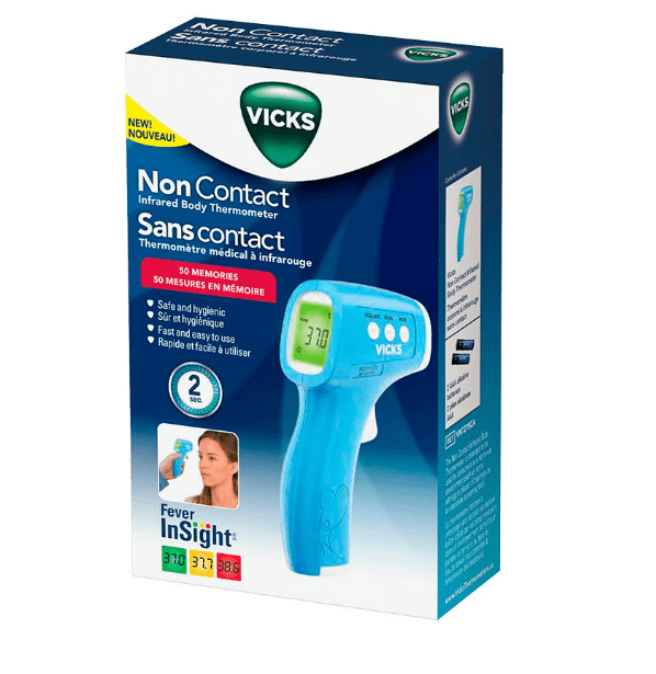 Vicks Contactloze Infrarood Lichaamsthermometer Vicks Contactloze Infrarood Lichaamsthermometer