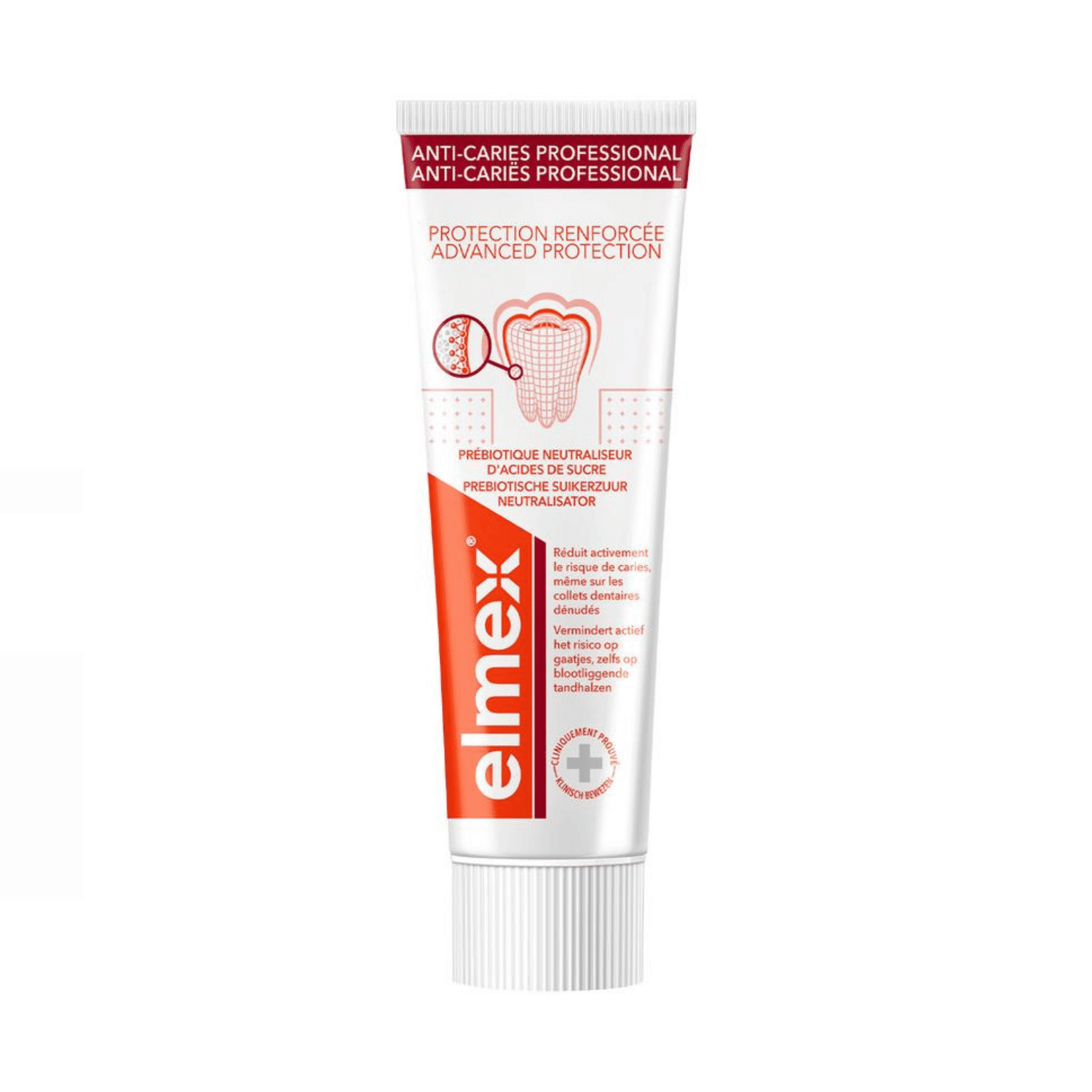 Elmex Dentifrice A/caries Professional 75ml Nf
