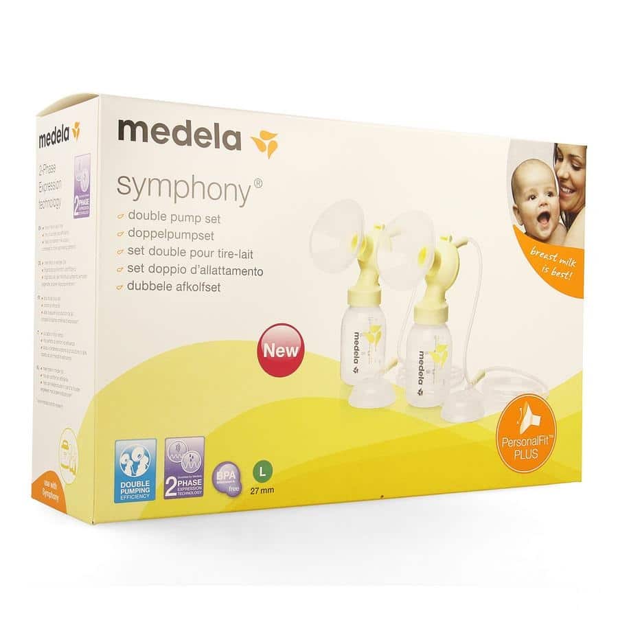 Medela Personalfit Plus Dubbele Afkolfset L 27 mm Medela Personalfit Plus Dubbele Afkolfset L 27 mm