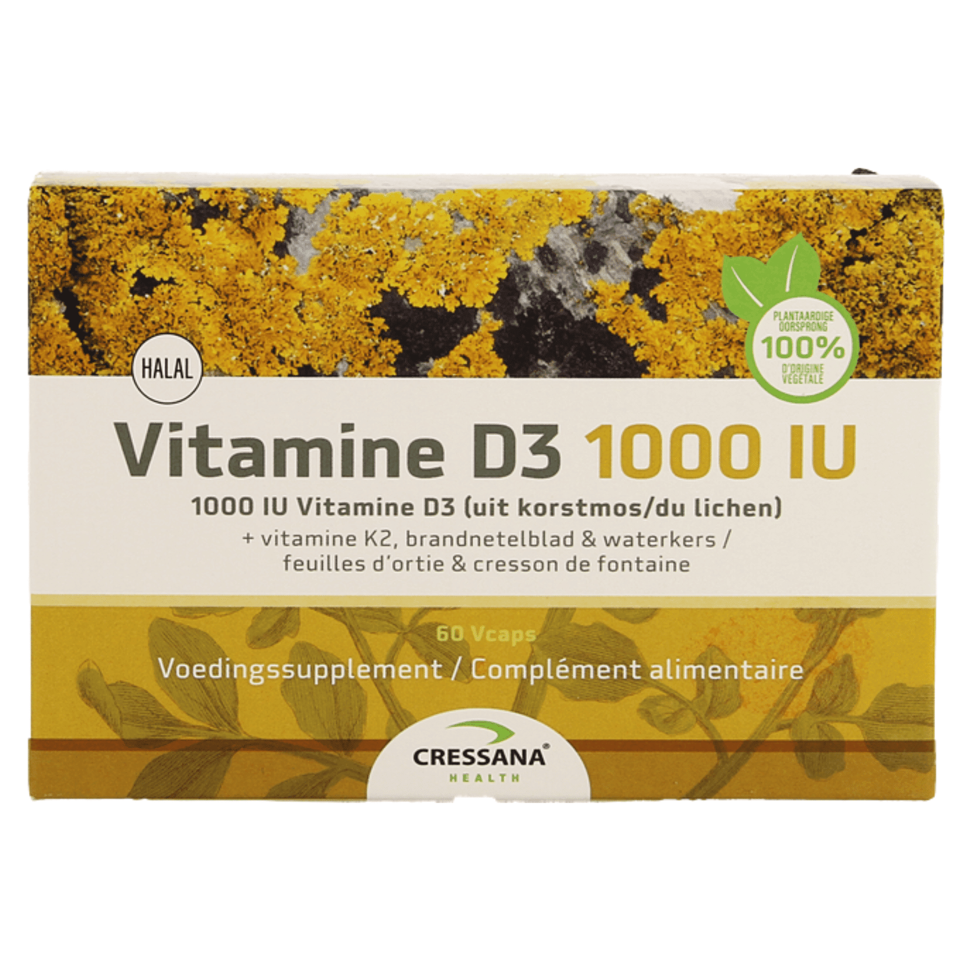 Cressana Vitamine D3 1000IU
