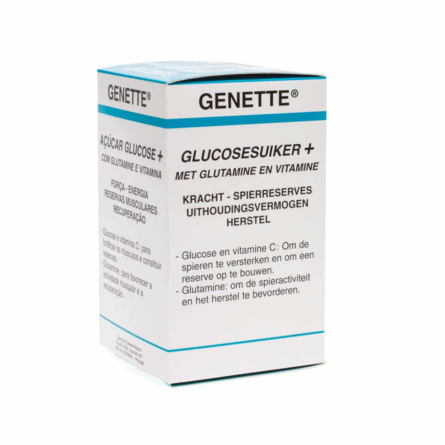 Genette Glucosesuiker + Vitaminen Genette Glucosesuiker + Vitaminen
