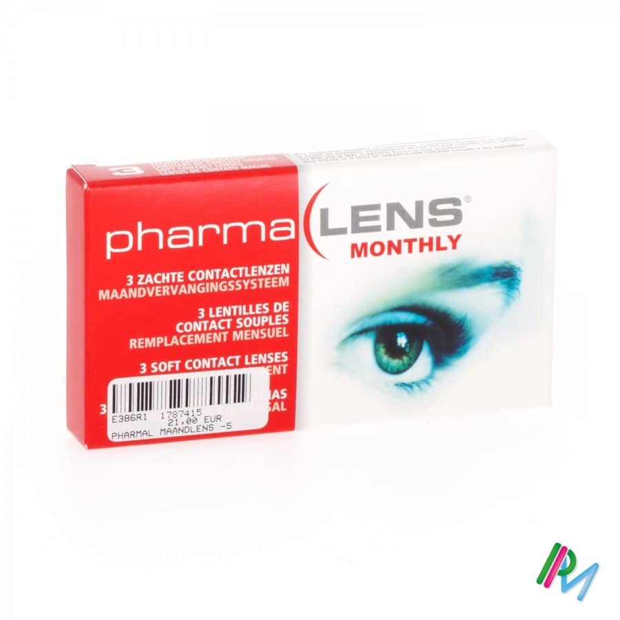 Pharmalens Monthly Zachte Lenzen -5,50 Pharmalens Monthly Zachte Lenzen -5,50