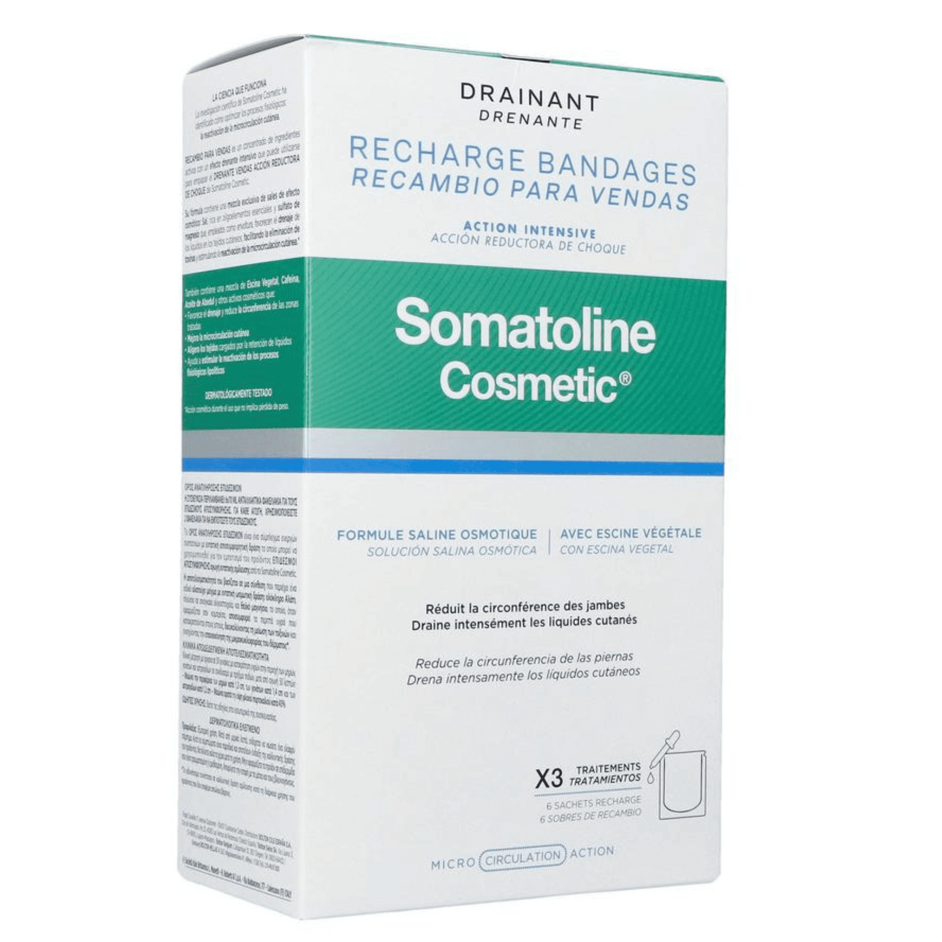 Somatoline Cosmetic Drainerende Windels Hervullende Kit