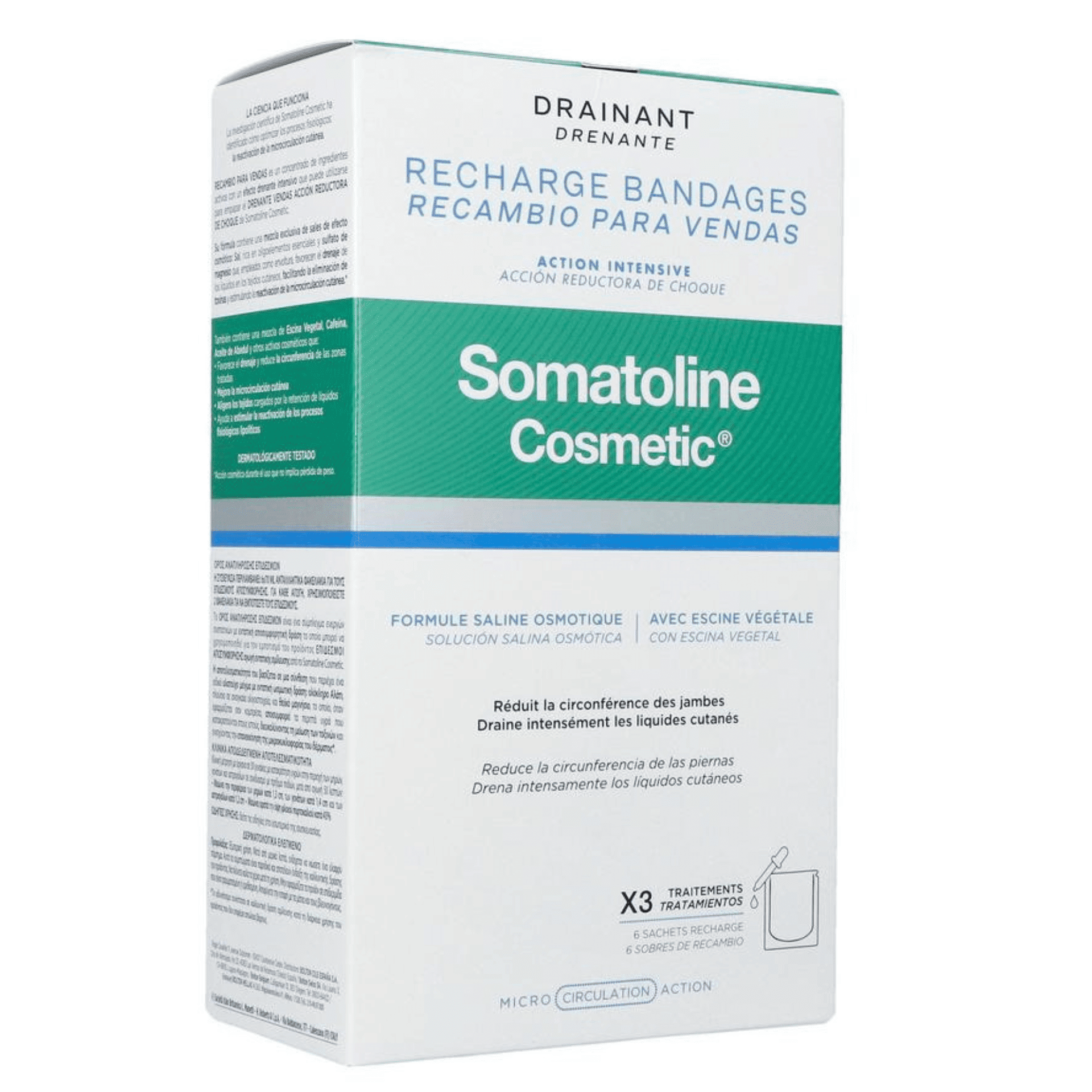 Somatoline Cosmetic Drainerende Windels Hervullende Kit Somatoline Cosmetic Drainerende Windels Hervullende Kit