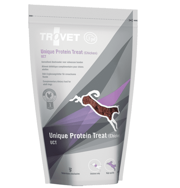 Trovet UCT Unique Protein Treat Hond Kip Trovet UCT Unique Protein Treat Hond Kip