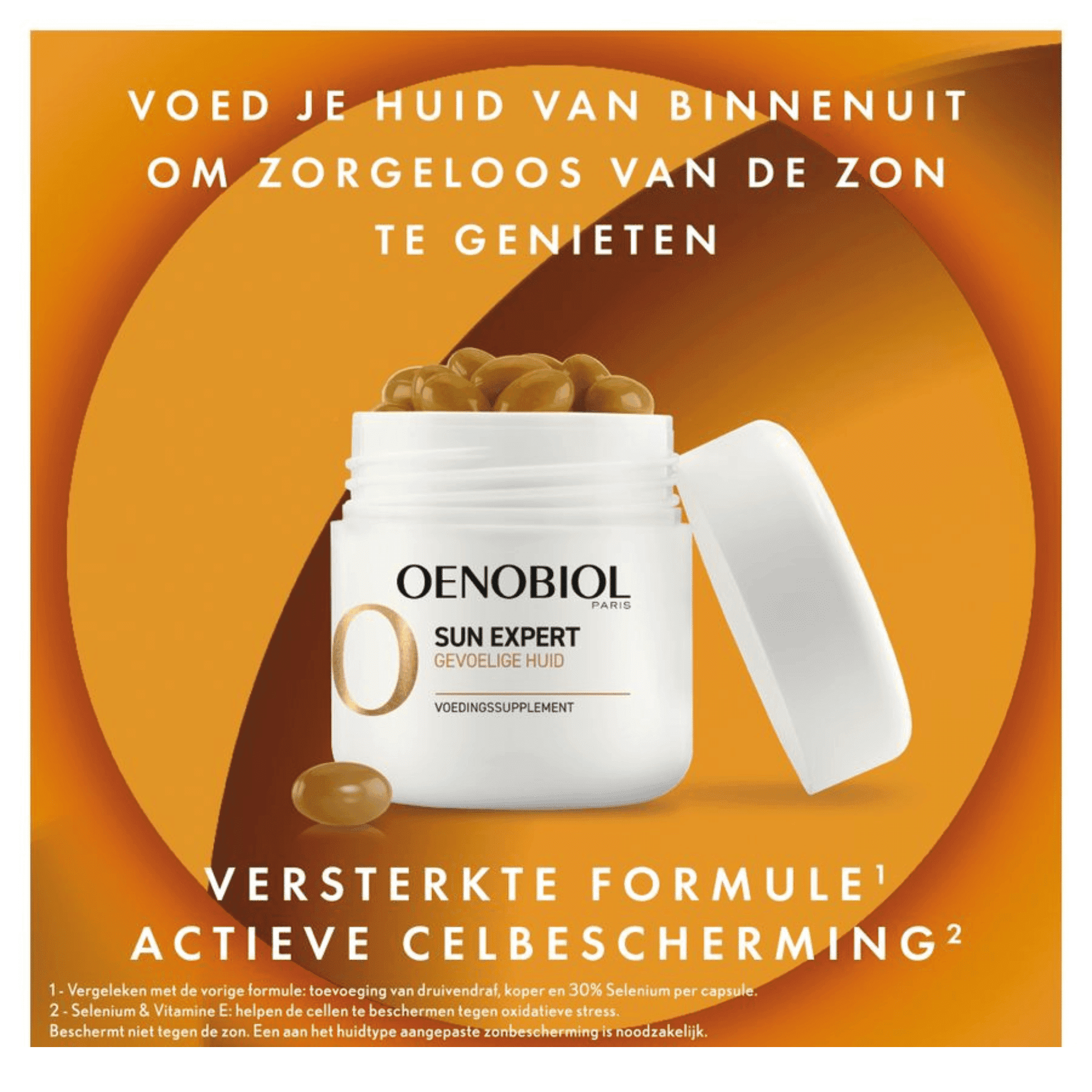 Oenobiol Sun Expert voor de Gevoelige Huid