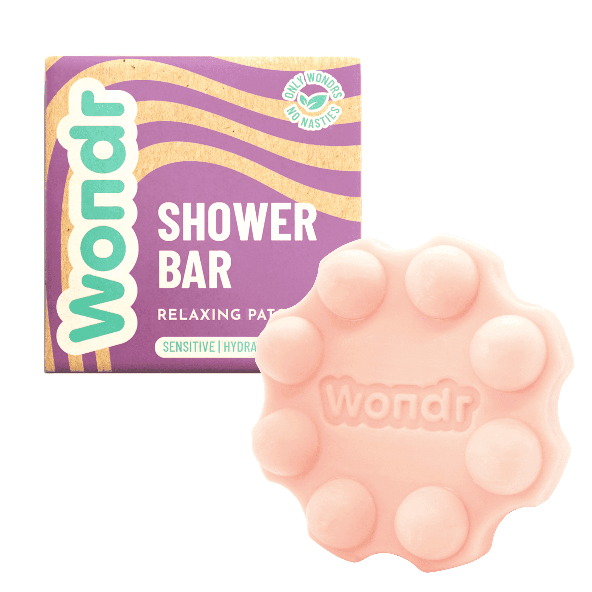 WONDR Shower Bar Relaxing Patchouli WONDR Shower Bar Relaxing Patchouli