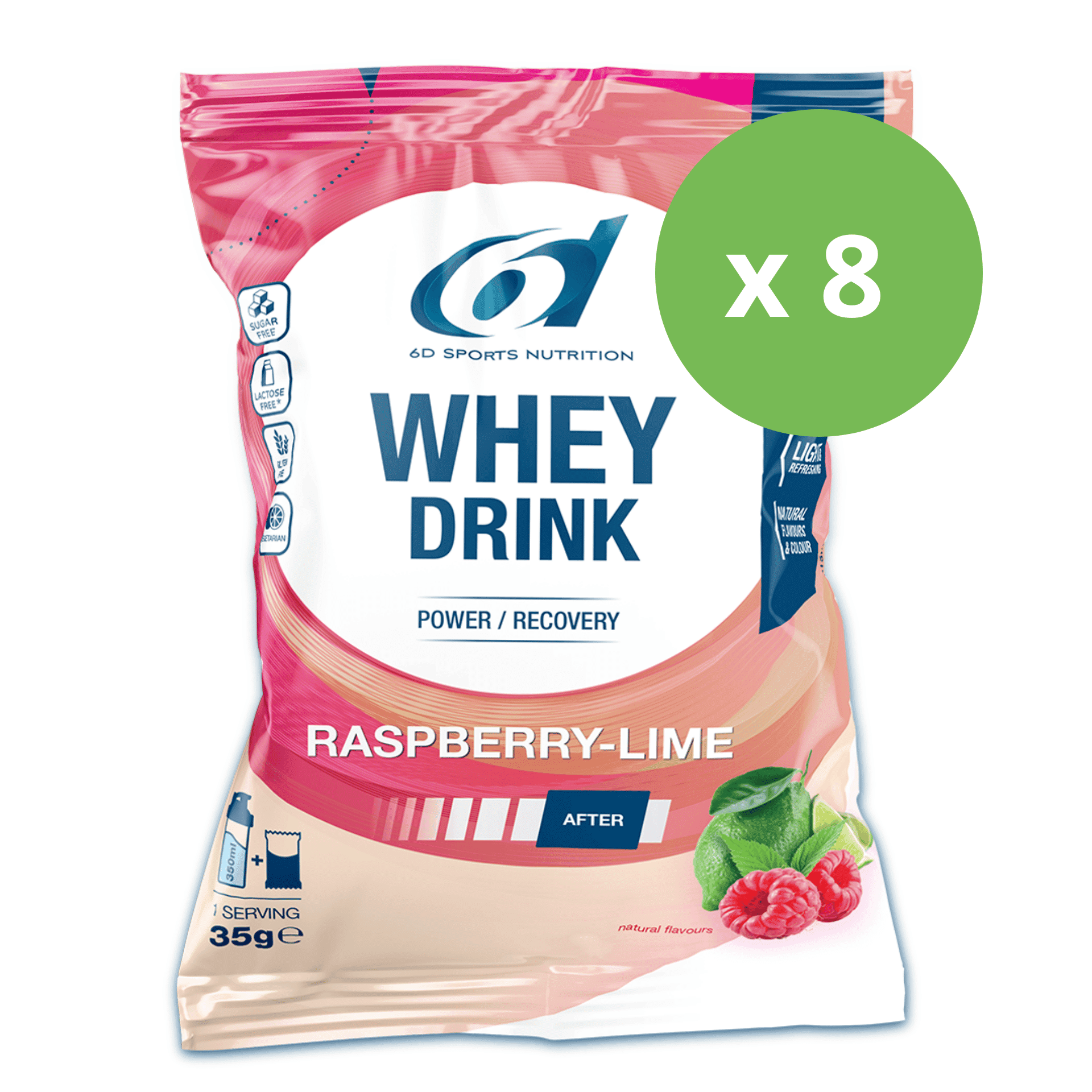 6d Whey Drink 8 x 35 g