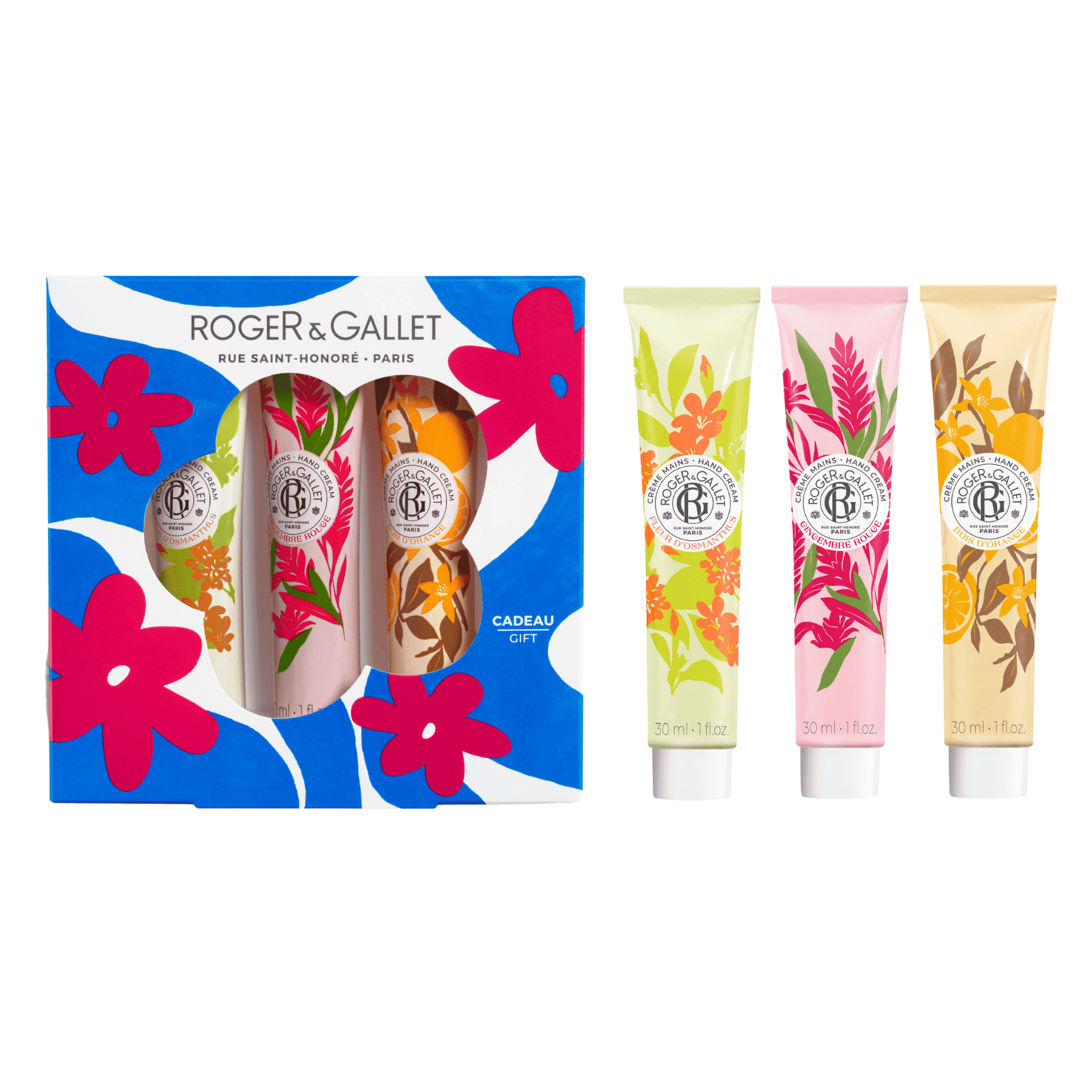 Roger&gallet Fleur Osm Cr Mains Energ. 3x30ml