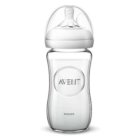 Avent Natural Glazen Zuigfles 2.0 240 ml Avent Natural Glazen Zuigfles 2.0 240 ml