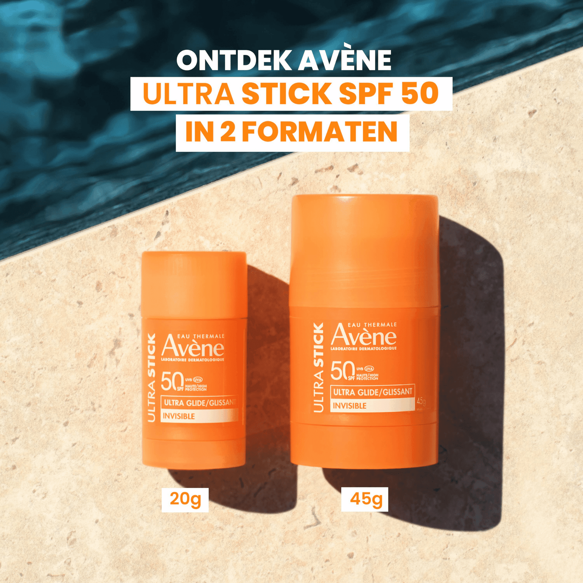 Avène Ultra Onzichtbare Stick SPF 50