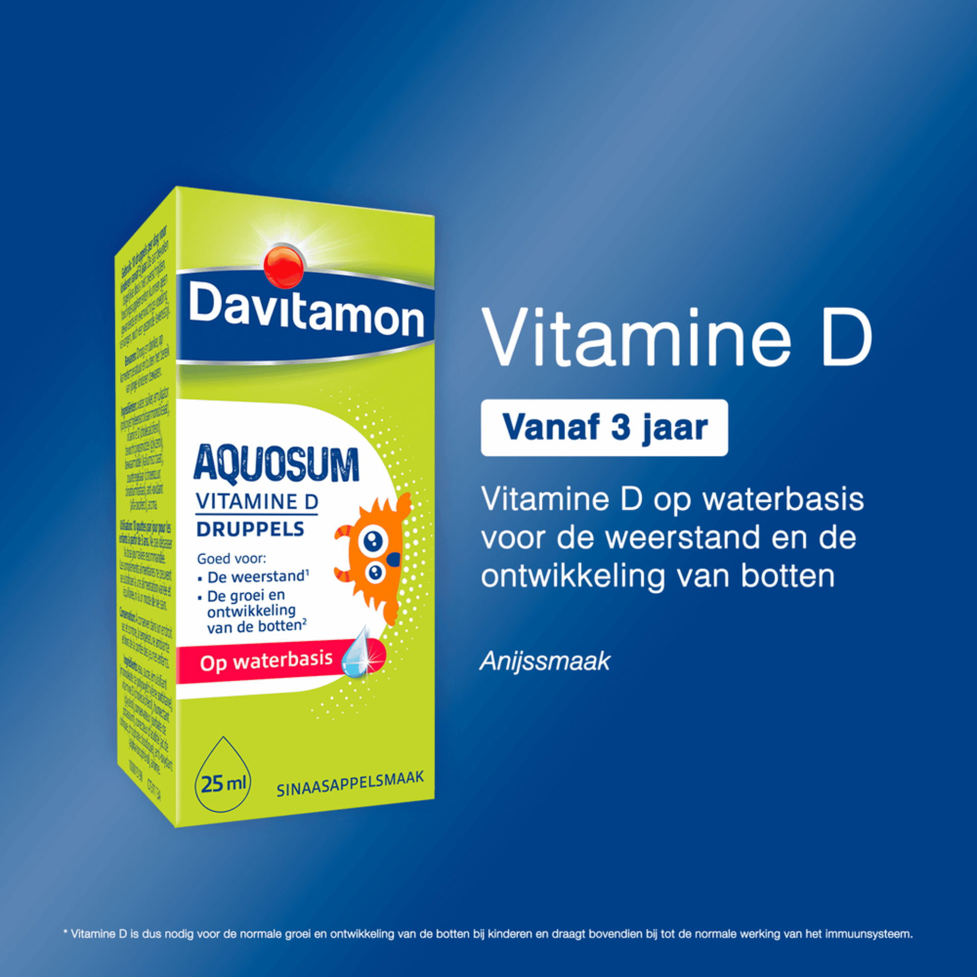 Davitamon Vitamine D Aquosum Gouttes 25ml