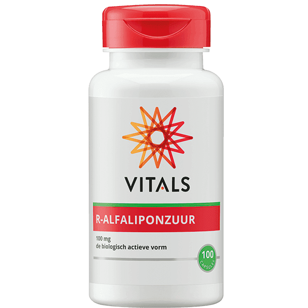 Vitals R-alfaliponzuur 100 mg Vitals R-alfaliponzuur 100 mg
