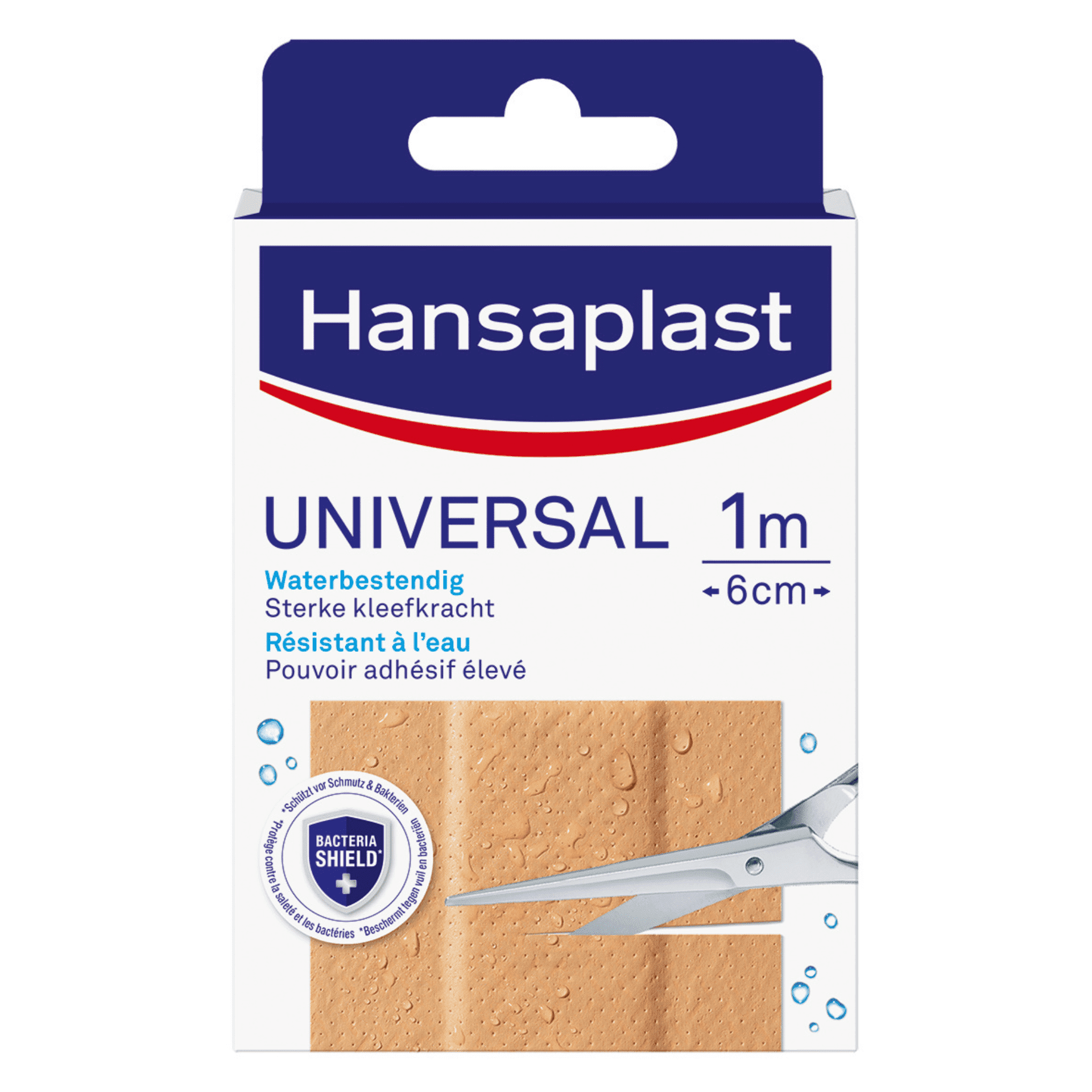 Hansaplast Universal Pleister 1 m x 6 cm Hansaplast Universal Pleister 1 m x 6 cm