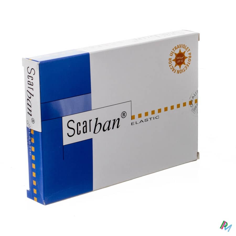 Scarban Elastic Siliconenverband 5 x 7,5 cm Scarban Elastic Siliconenverband 5 x 7,5 cm