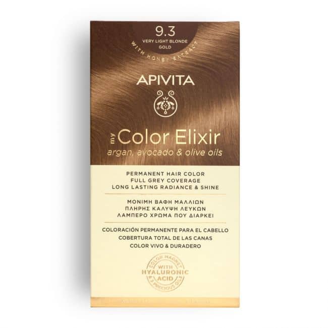 Apivita My Color Elixir 9.3 Very Light Blonde Gold