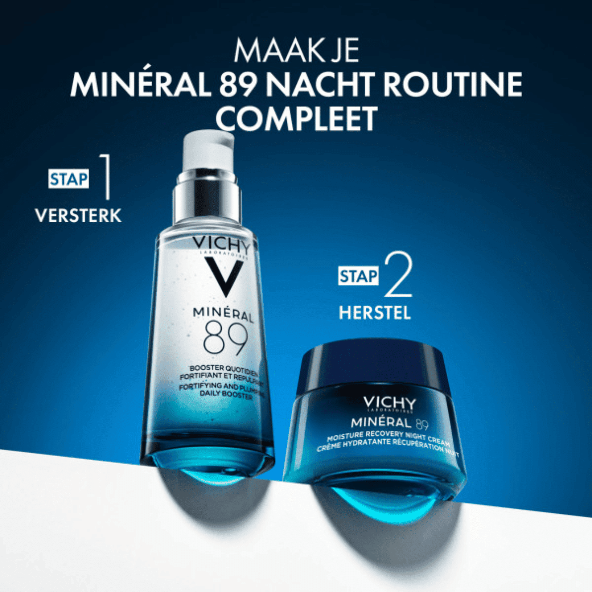 Vichy Minéral 89 Hydraterende Nachtcrème