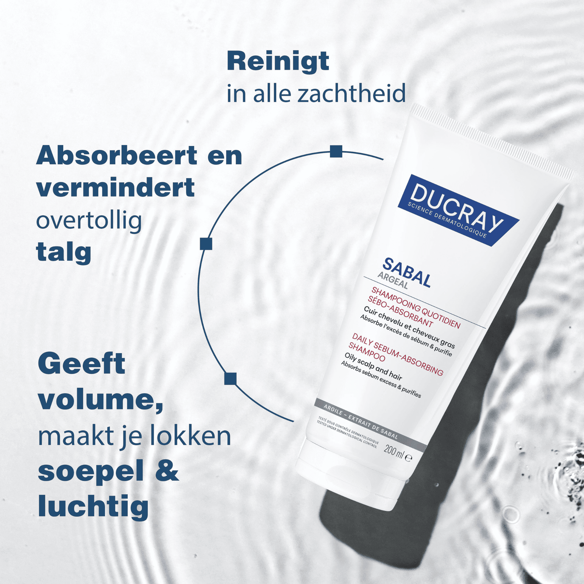 Ducray Sabal Argeal Sh Quotid Sebo-absorbant 200ml Ducray Sabal Argeal Sh Quotid Sebo-absorbant 200ml