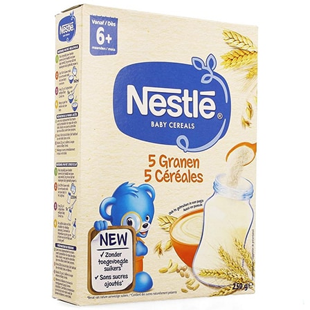 Nestle Baby Cereals 5 Granen Nestle Baby Cereals 5 Granen
