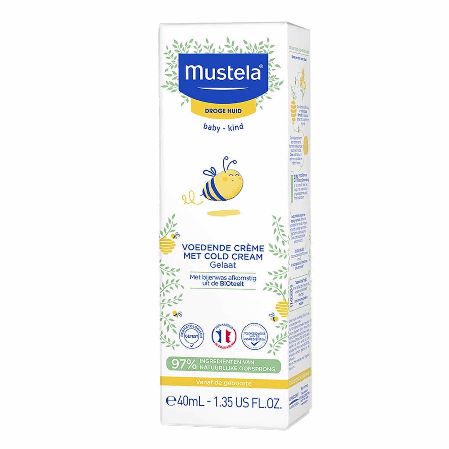 Mustela Baby Voedende Crème Met Cold Cream Mustela Baby Voedende Crème Met Cold Cream