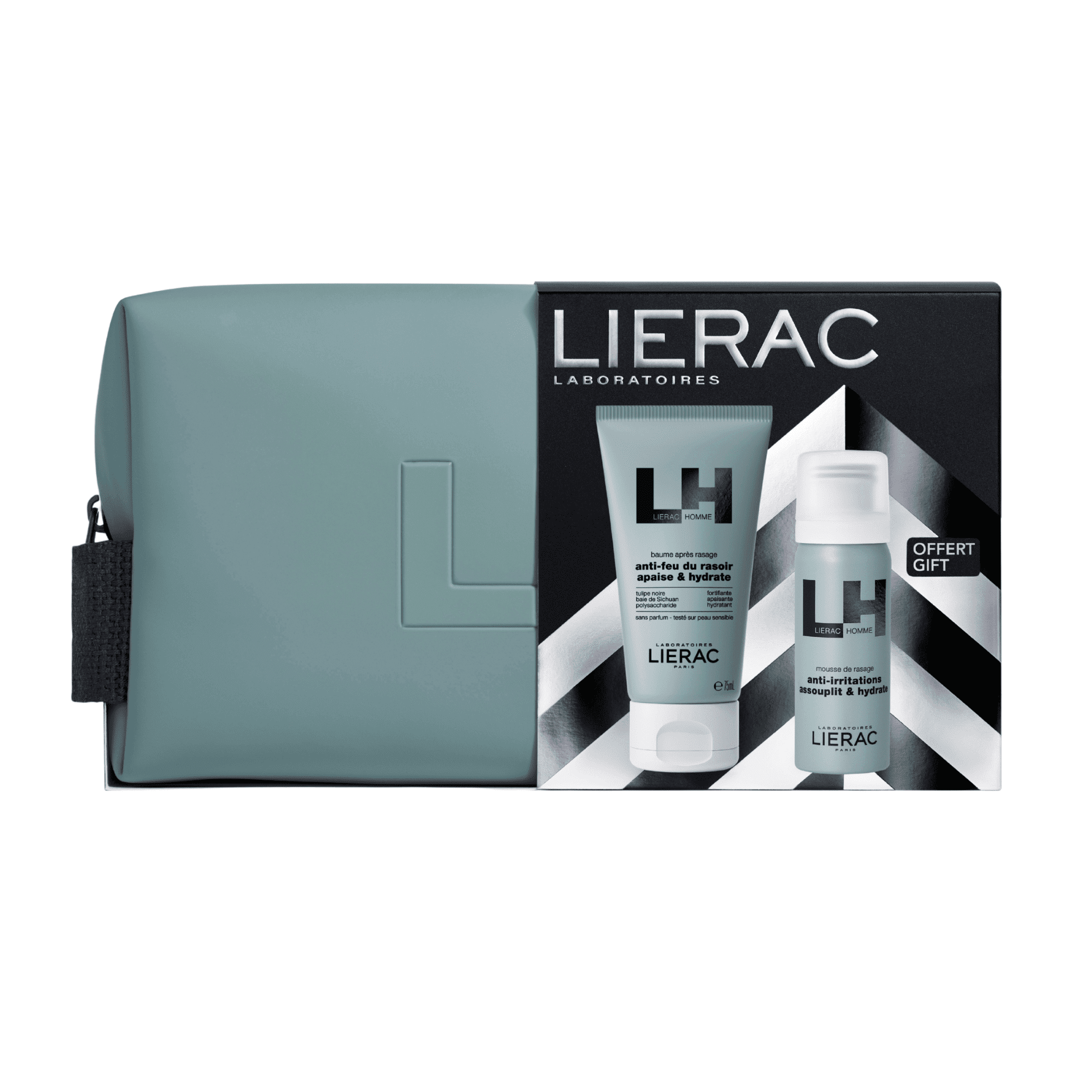 Lierac Trousse Noel Homme Rasage 2 Prod. 2025 Lierac Trousse Noel Homme Rasage 2 Prod. 2025