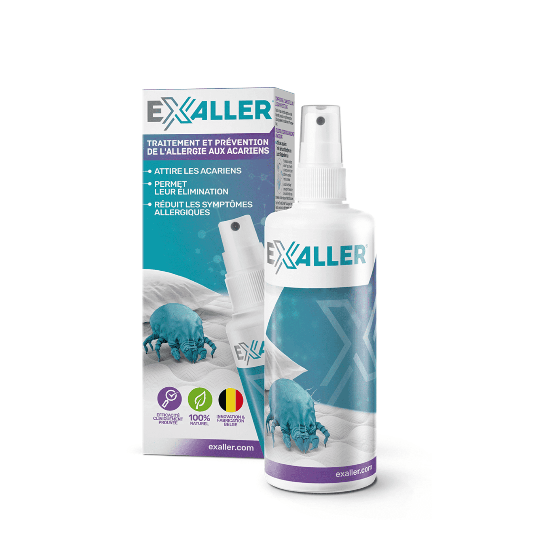 ExAller Spray anti-allergie aux acariens 300 ml ExAller Spray anti-allergie aux acariens 300 ml