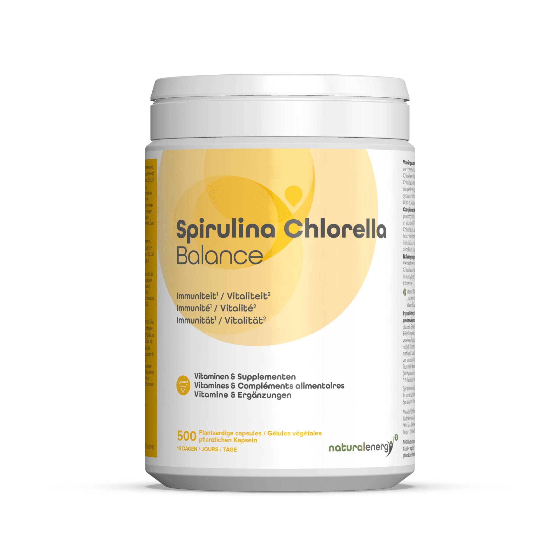 Natural Energy Spirulina-Chlorella Balance