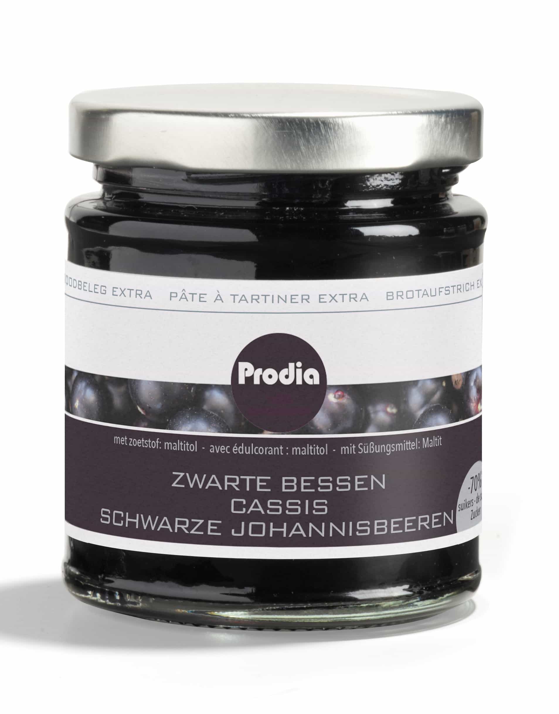 Prodia Broodbeleg Extra Zwarte Bes Prodia Broodbeleg Extra Zwarte Bes