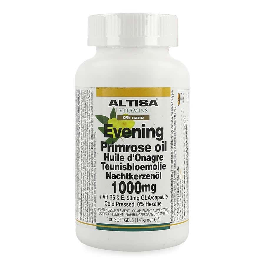 Altisa Teunisbloemolie 1000 mg Altisa Teunisbloemolie 1000 mg