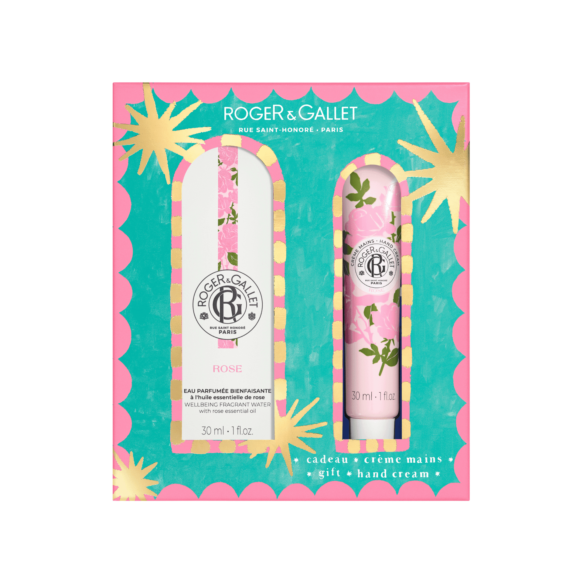 Roger & Gallet Geparfumeerd Water + Handcrème Geschenkset Roger & Gallet Geparfumeerd Water + Handcrème Geschenkset