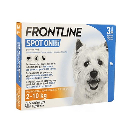 Frontline Spot-On Hond 2-10 kg