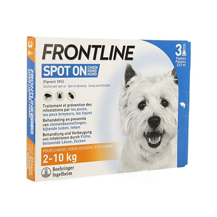 Frontline Spot-On Hond 2-10 kg Frontline Spot-On Hond 2-10 kg