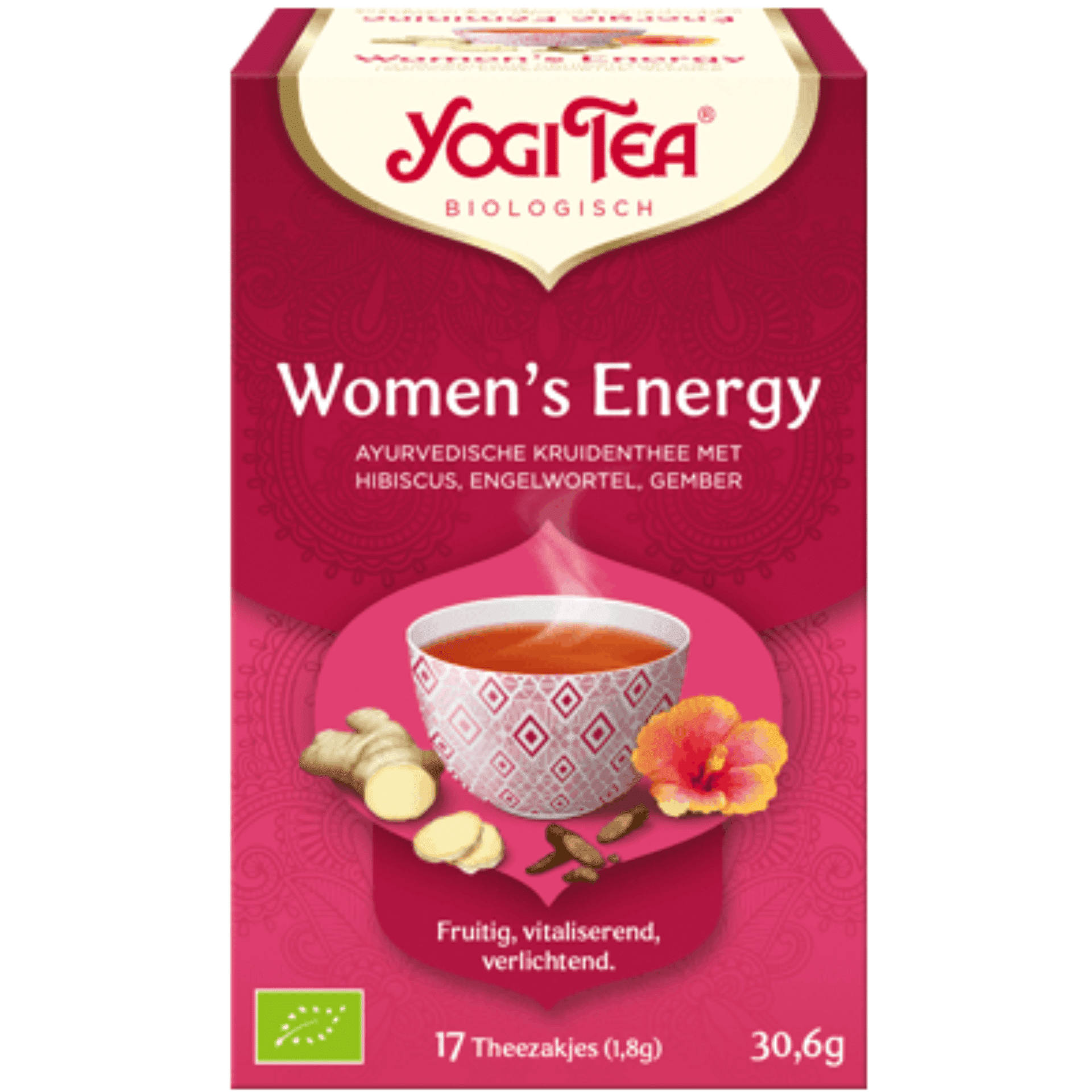 Yogi Tea Womens Energy Thee 17 zakjes